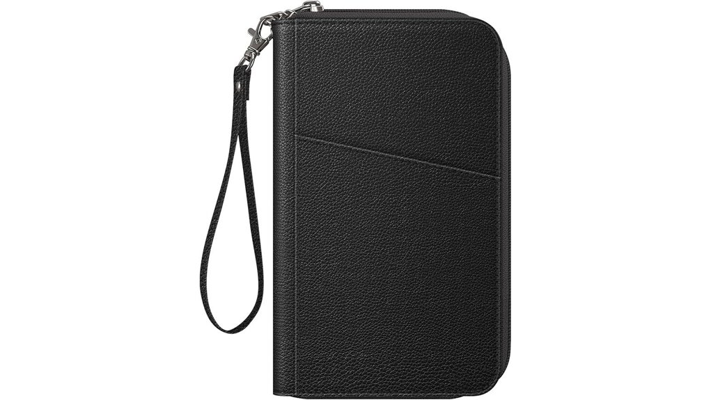 fintie rfid passport wallet