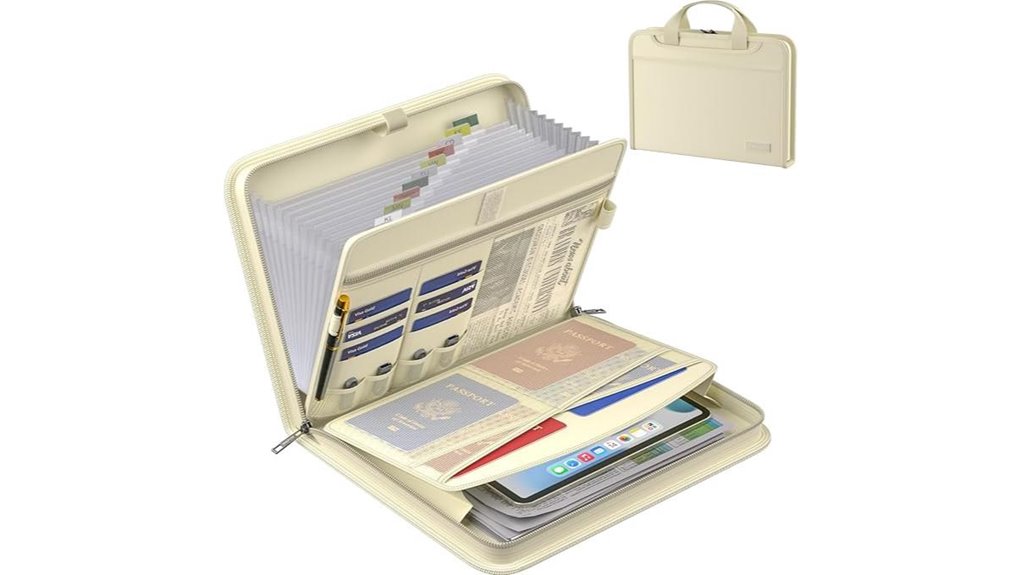 fireproof 13 pocket file organizer
