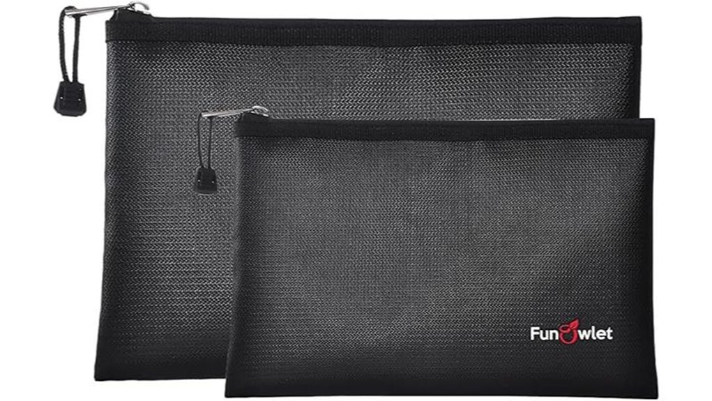 Best Document Pouches for Passport + Phone (Water-Resistant) 14 fireproof waterproof document bags