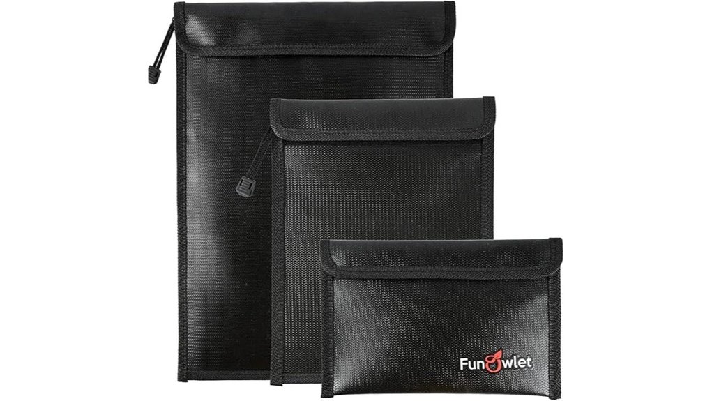 fireproof waterproof document pack