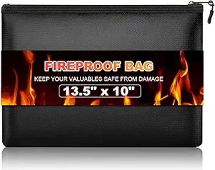 fireproof waterproof money organizer