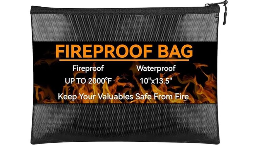 Best Waterproof Document Holders Travelers Will Love 10 fireproof waterproof zippered bag