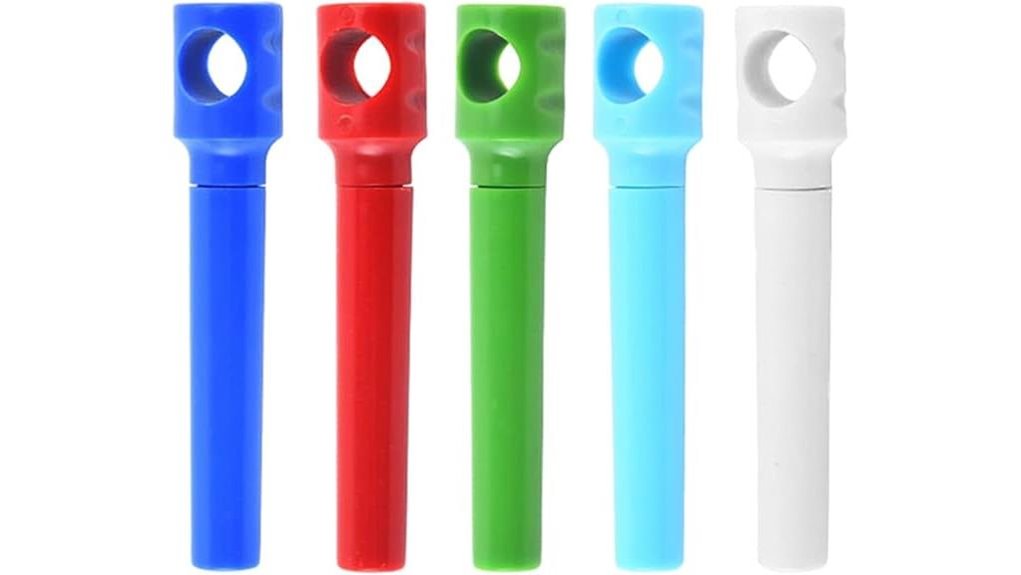 Best TSA‑Safe Portable Corkscrews for Travel 9 five colorful travel corkscrew