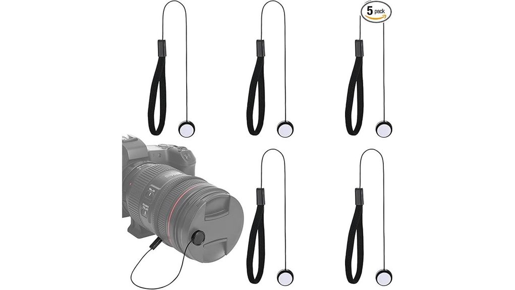 Top‑Rated Lens Cap Holders for Travel 9 five mirrorless lens leashes
