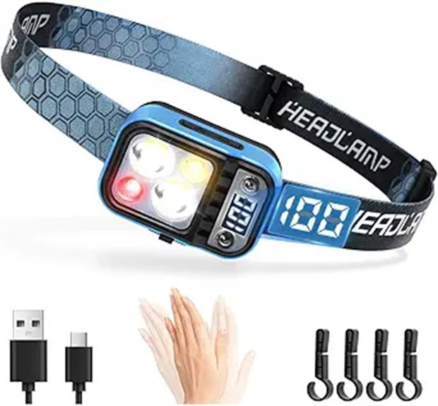 Top USB‑C Rechargeable Headlamps Every Traveler Needs 12 five mode led headlamp usb c
