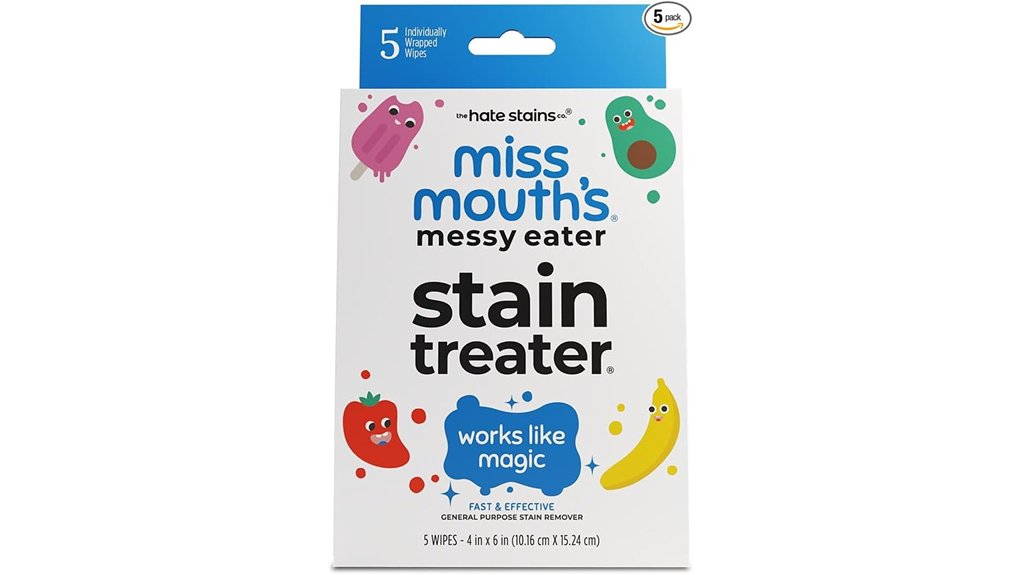 five pack mouth wipes
