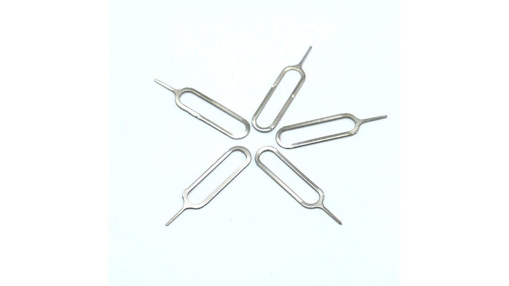 Best SIM Eject Tools for Keyrings That Keep Your Pin Safe 10 five pack sim tray removers