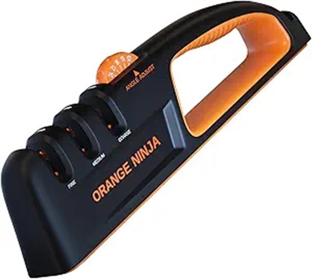 The Manual Knife Sharpeners Every Chef Deserves 3 five piece three stage knife sharpener