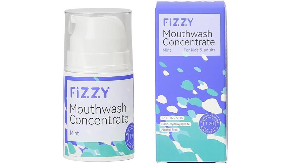 Mouthwash Alternatives for Travel: Tabs & Concentrates Refresh 6 fizzy mouthwash 20x non fluoride