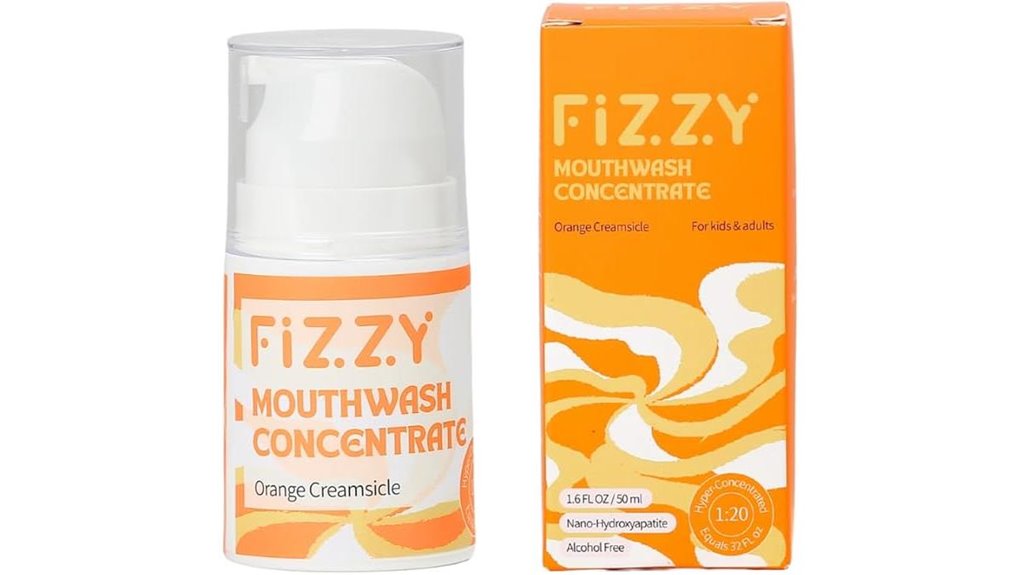 Mouthwash Alternatives for Travel: Tabs & Concentrates Refresh 2 fizzy orange nanohydroxyapatite travel