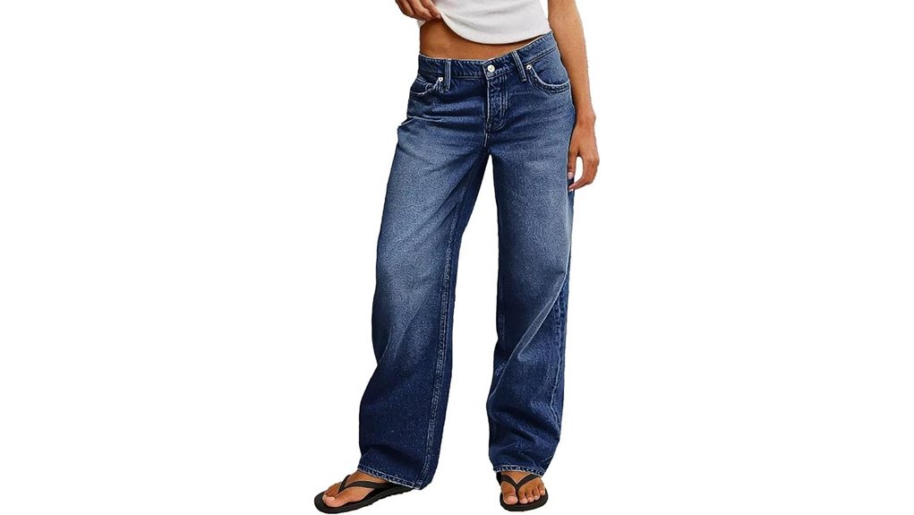 Travel-Friendly Jeans With Stretch Keep You Comfortable All-Day 6 flamingals boyfriend baggy jeans