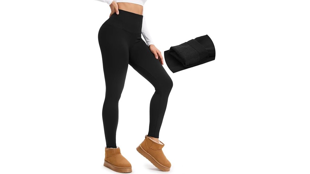 Travel-Ready Thermal Leggings That Never Itch 14 fleece lined tummy control leggings