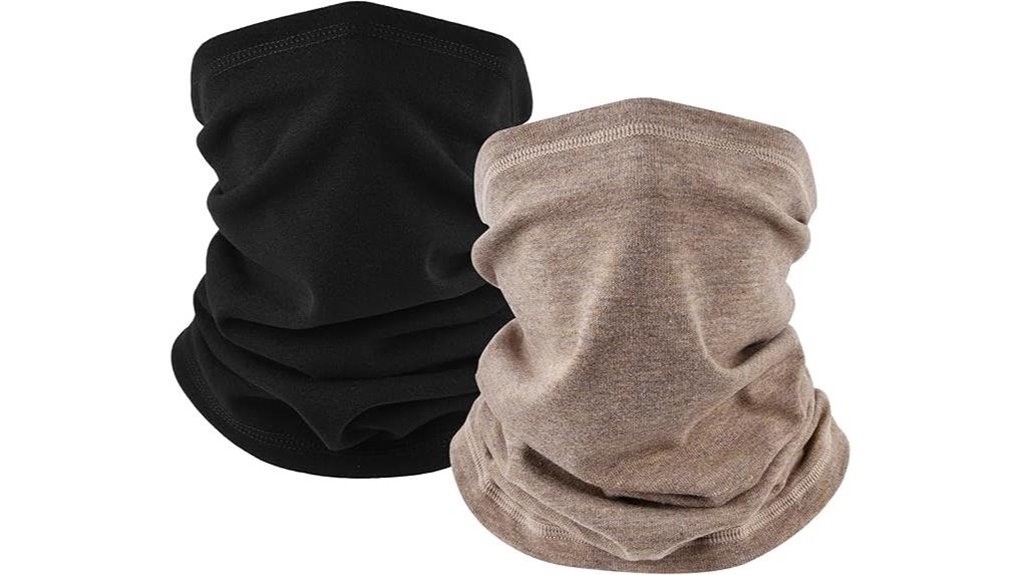 Top Neck Gaiters for Cold Flights & Windy Streets 3 fleece neck gaiter mask