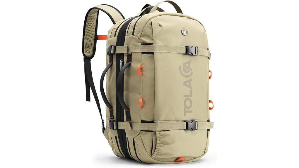 Carry‑On Duffels with Backpack Straps for Air Travel 5 flight approved convertible carry on backpack