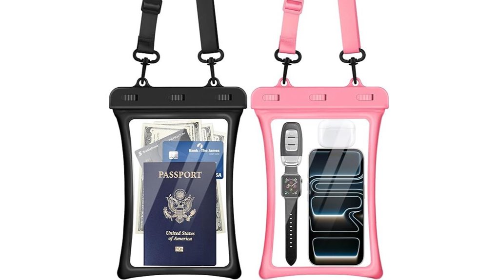 Best Sealed Floatable Phone Dry Boxes for Beach Days 4 floatable ipx8 waterproof phone