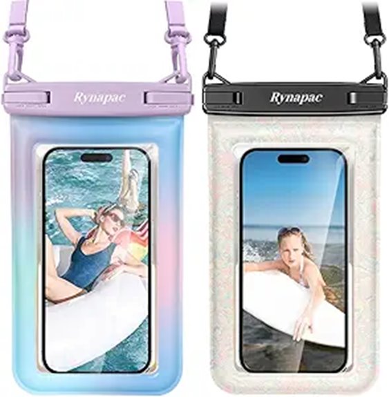 Best Sealed Floatable Phone Dry Boxes for Beach Days 15 floatable waterproof phone pouch