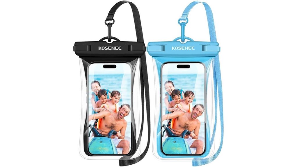floatproof phone pouch lanyard
