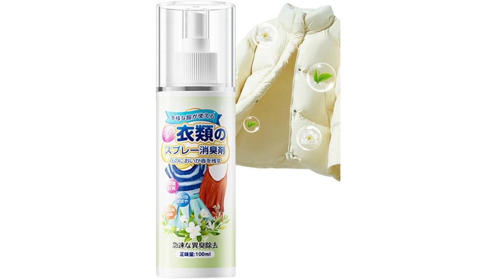 flower scented fabric freshener spray