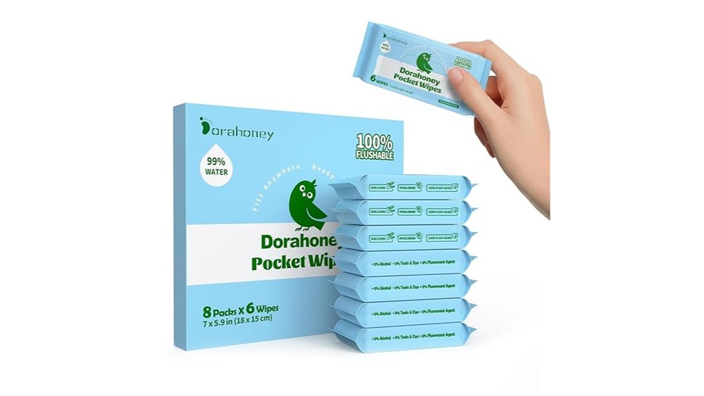 Best Travel Wet Wipes That Stay Moist (Better Seals) 5 flushable hypoallergenic water wipes
