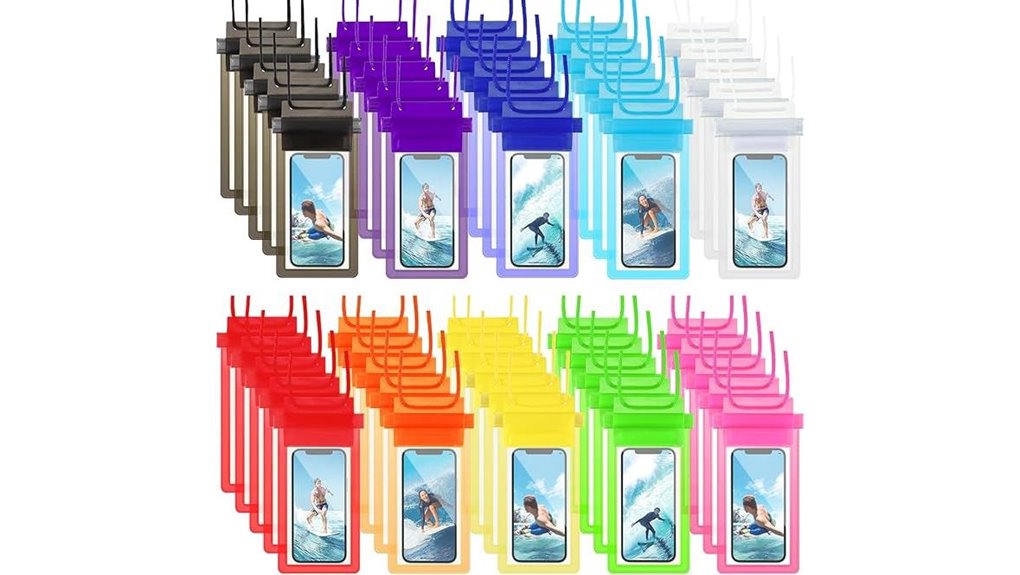 Best Waterproof Phone Pouches for Boat Tours With Clear Photo Window 15 flutesan waterproof phone pouch
