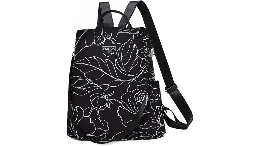 fmeida women s anti theft backpack
