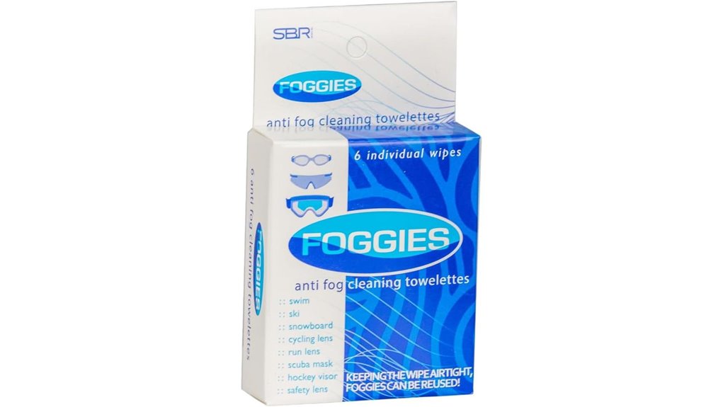 Anti‑Fog Wipes for Glasses on Trips (One‑and‑Done) Keep Clear 12 foggies anti fog lens towelettes