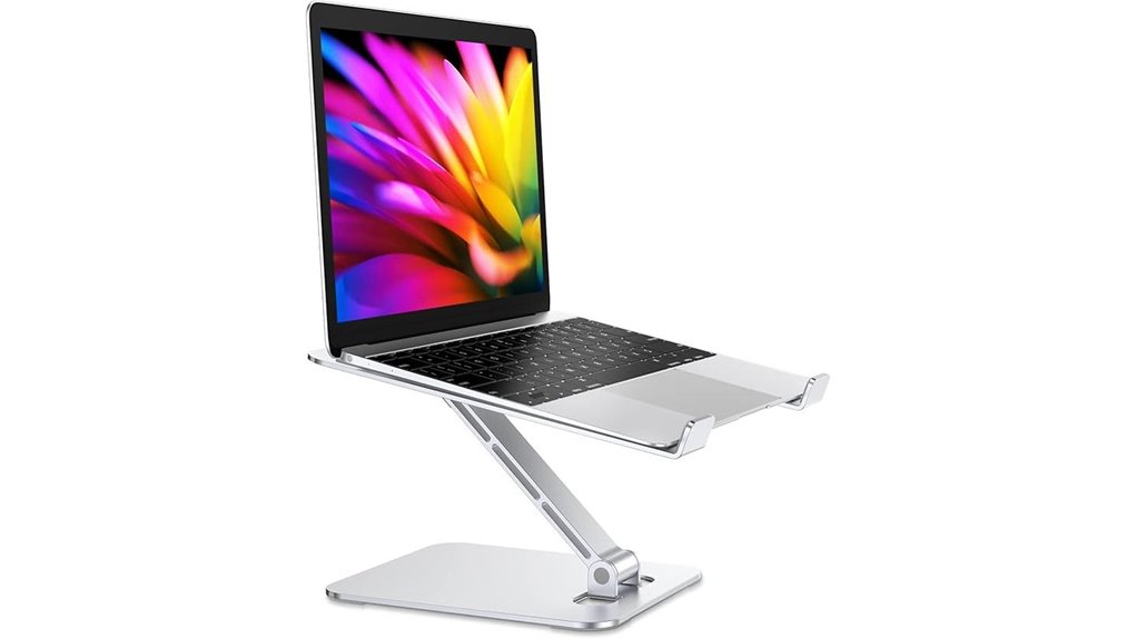 Stable, Portable Laptop Stands for Travel & Work 5 foldable 10 16 aluminum stand