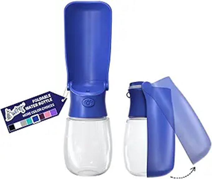 Love These Pet Travel Water Bottles (One-Hand Squeeze) 10 foldable 12oz wepet bottle