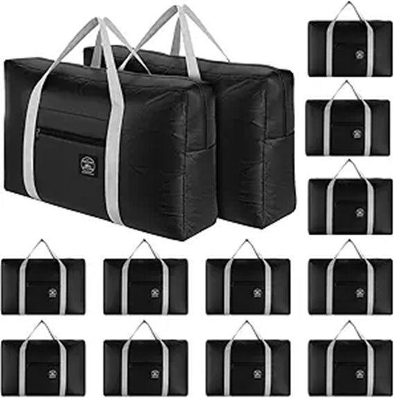 Packable Duffel Bags That Keep Souvenirs Safe 9 foldable 13 pack waterproof duffel