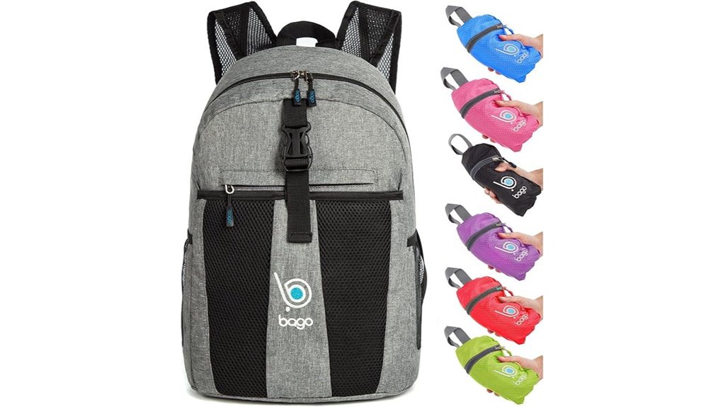 foldable 25l hiking backpack