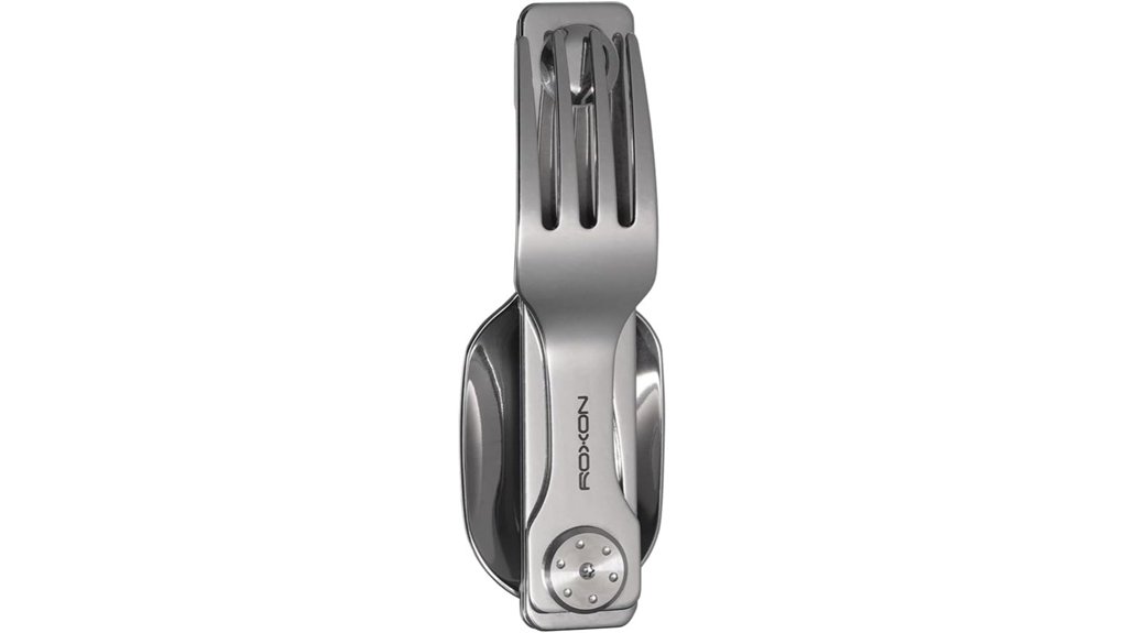 foldable 2 in 1 camping utensil