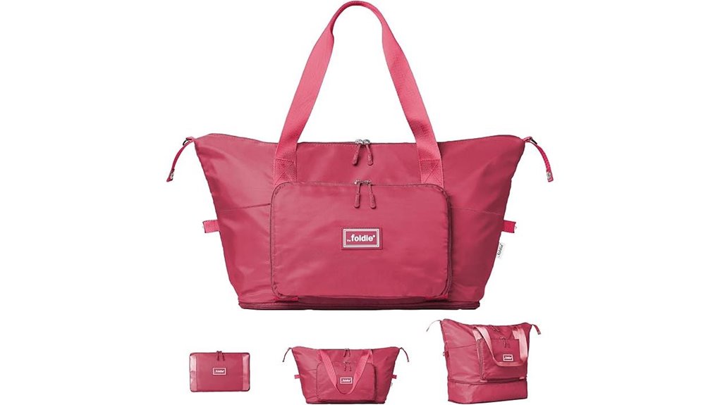 foldable 40l travel weekender