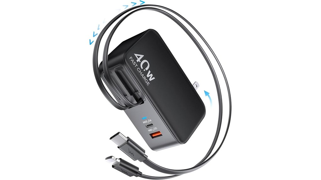Fast Wall Chargers Travel (GaN Multiport) Keep You Powered 10 foldable 4 in 1 40w iphone
