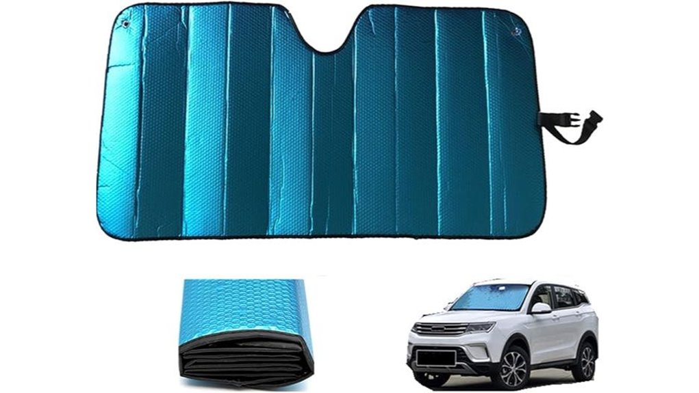 foldable 5 layer uv shade
