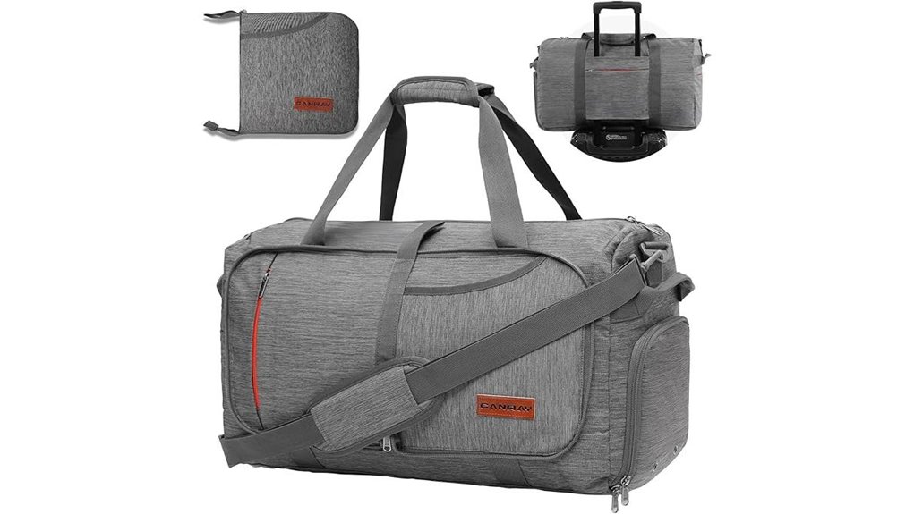 Best Packable Duffels for Return Trip Shopping Extra Capacity 4 foldable 65l shoe duffle