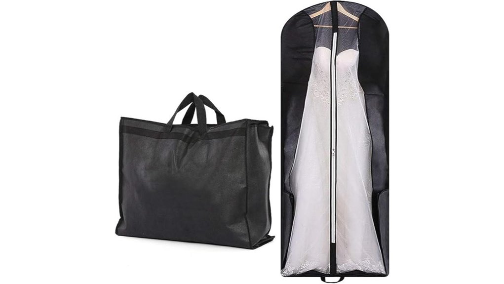foldable 70 bridal garment
