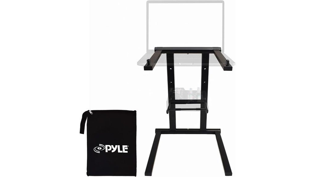 Foldable Tablet Stand (Tray-Table Friendly) for Work & Travel 14 foldable adjustable laptop stand