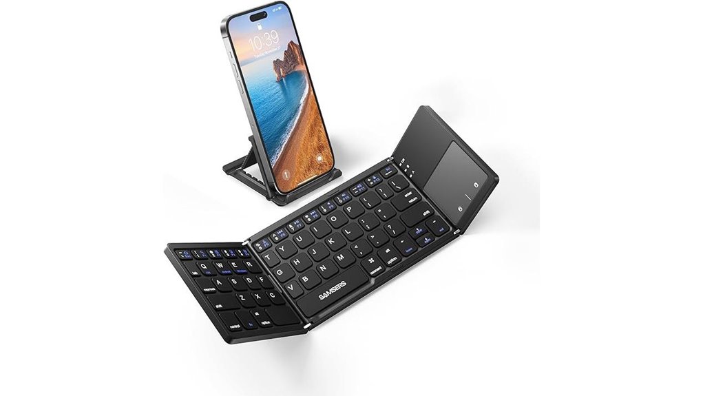 Top Compact Bluetooth Keyboards Travelers Swear By 7 foldable bluetooth keyboard touchpad