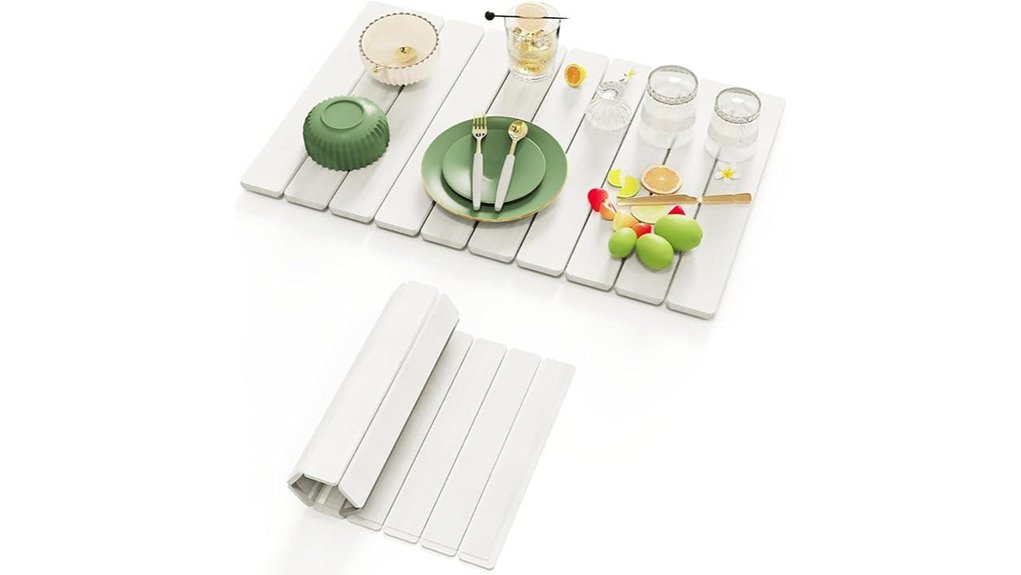 Dish Drying Mats That Keep Your Kitchen Spotless 10 foldable diatomite 23x15 mat