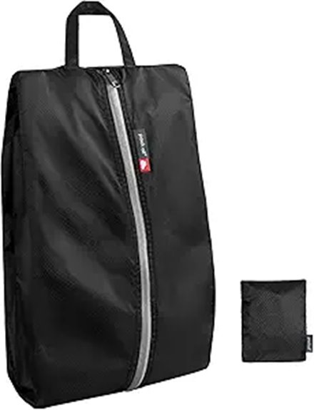 Shoe Bags (Waterproof + Odor-Resistant) That Keep Sneakers Fresh 5 foldable dual pocket shoe bag