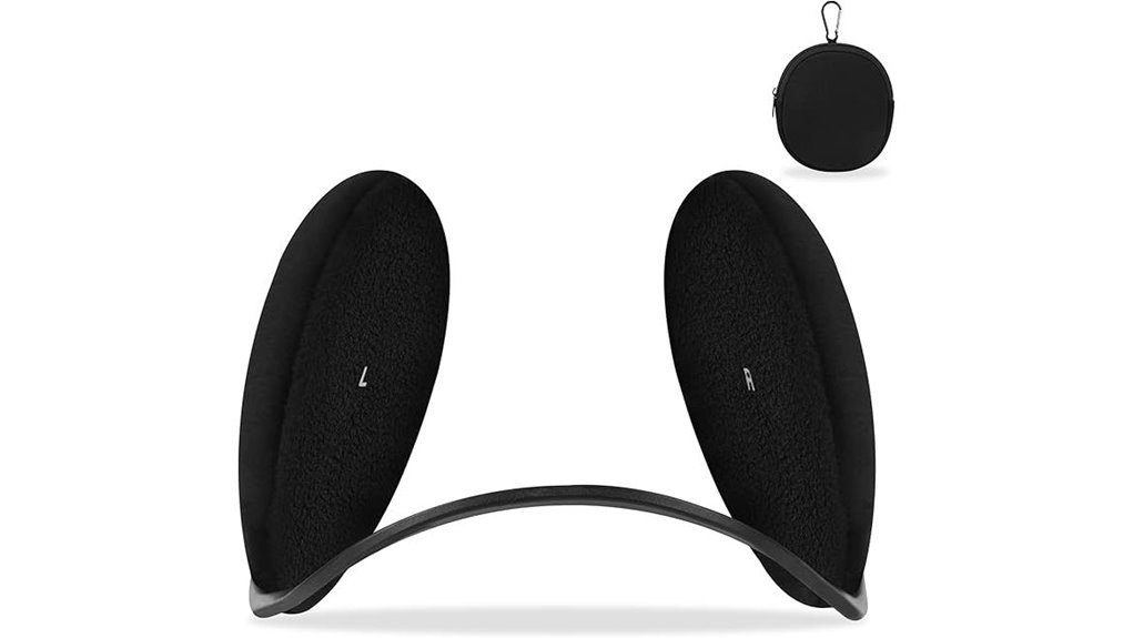 Top Packable Earmuffs Travelers Love (No Hat Hair Required) 5 foldable flammi behind head muffs