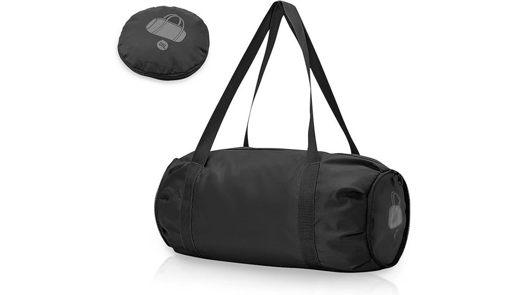 foldable gym duffel wet dry