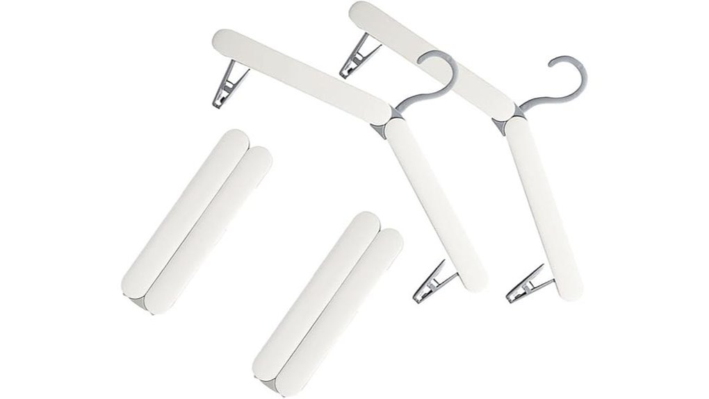 Travel Hangers That Don’t Snap (Strong foldables) – Must-Have 13 foldable hidden clip travel hangers