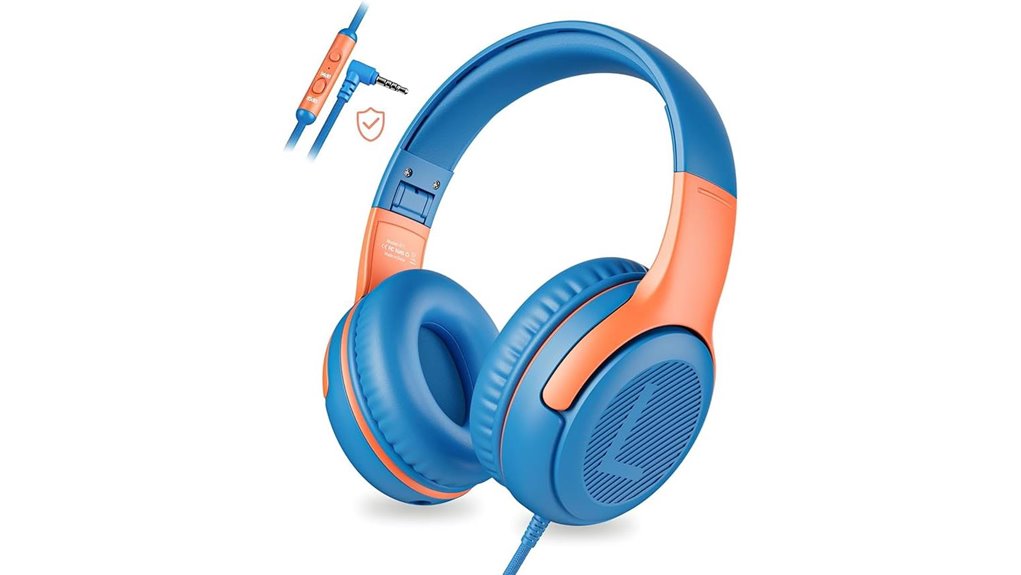 Best Toddler Headphones for Flights: Volume‑Limited & Comfy 8 foldable kids mic headphones