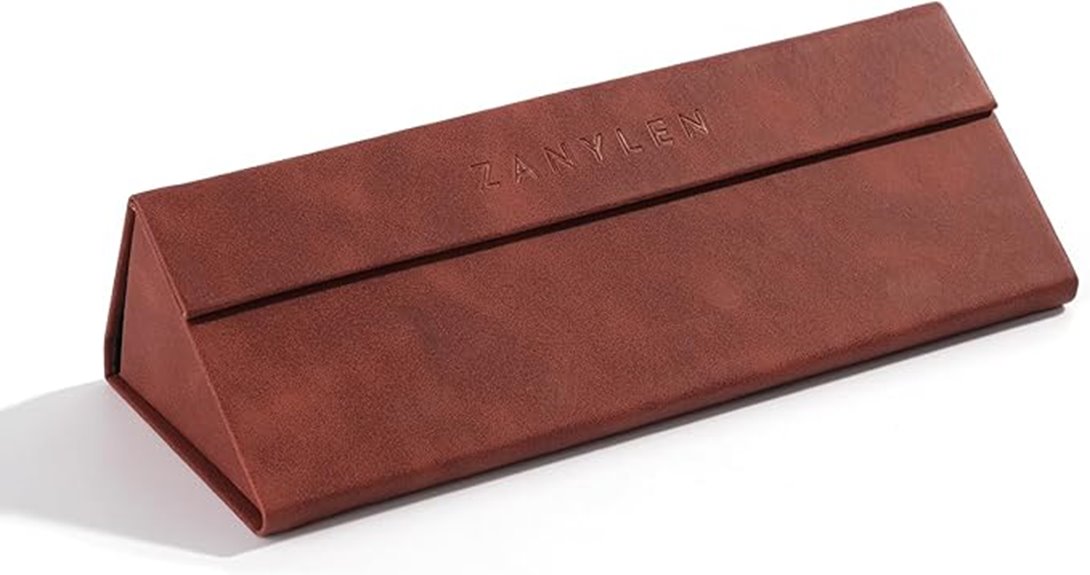 Fold-Flat Glasses Cases: Protective, Slim and Ready to Roll 3 foldable leather magnetized case
