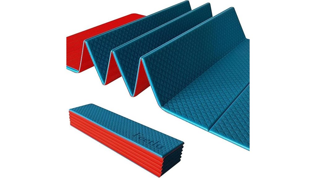 Travel Yoga Mats (Thin & Foldable): Portable Pad for the Road 14 foldable lightweight anti slip mat