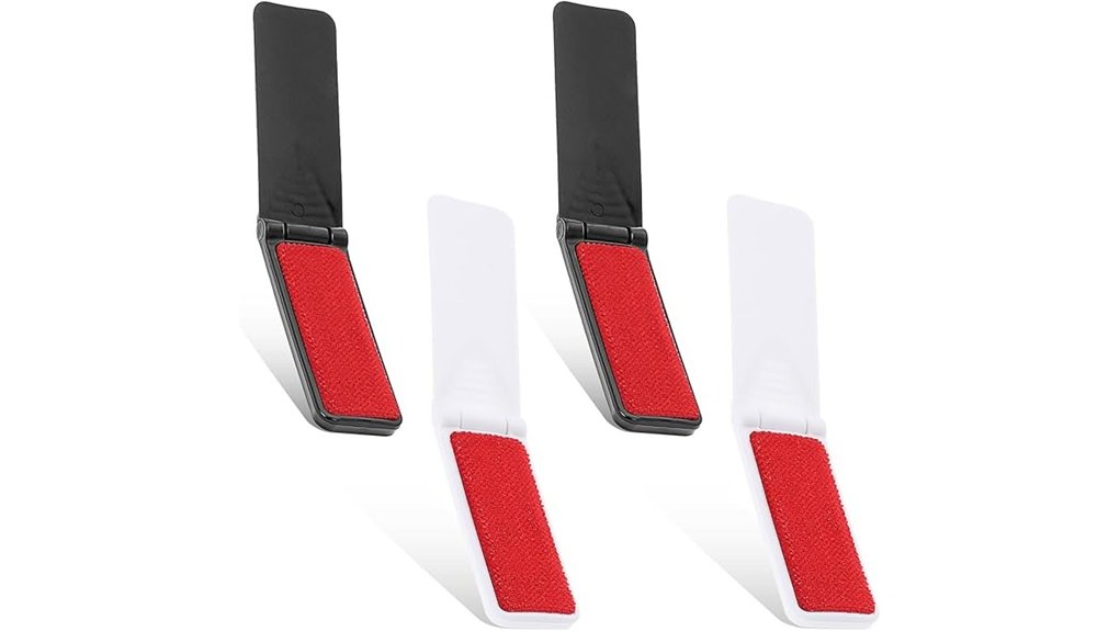 Travel Lint Removers: Refillable vs Disposable, Which Wins 11 foldable lint brush pack