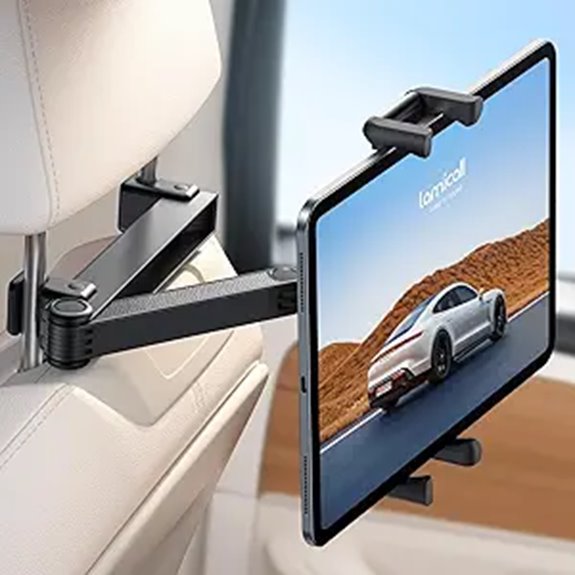 Top Car Headrest Mounts for Tablets Every Driver Loves 11 foldable lockable tablet holder