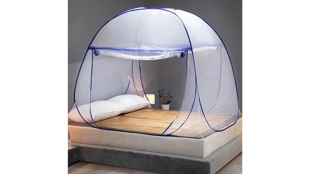 foldable mosquito net bed