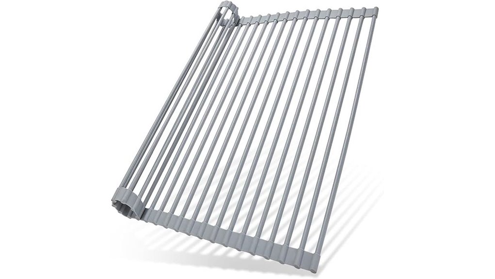 Over-sink drying rack (roll-up) the Ultimate Counter Saver 1 foldable over sink dish rack